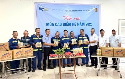 SKYPEC - CHI NHÁNH VẬN TẢI THỰC HIỆN CHƯƠNG TRÌNH TIẾP SỨC MÙA CAO ĐIỂM HÈ 2025 – VĂN HÓA CHĂM LO ĐỒNG HÀNH CÙNG NGƯỜI LAO ĐỘNG 